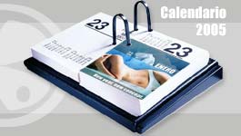 Calendario de diseño año 2005