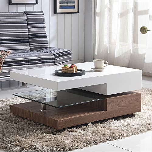 Mesa de centro giratoria