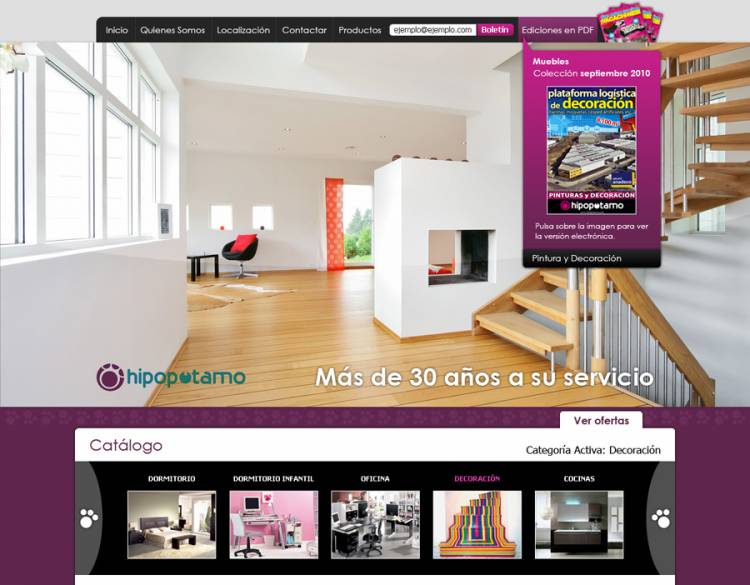 Web hipopotamo