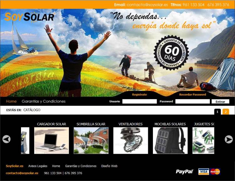 Web Soy solar