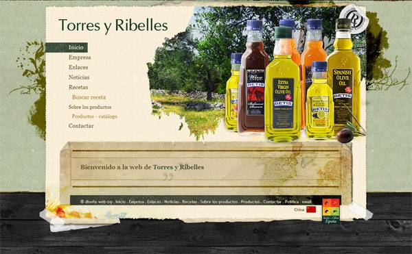 Web Torres y Ribelles