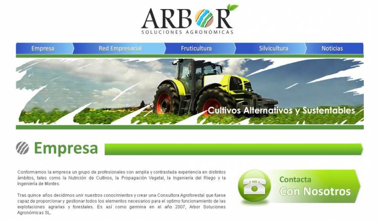 Web Soluciones agronómicas