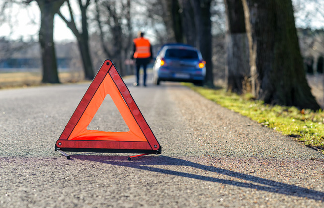 ¿Qué hacer en caso de avería o accidente en la carretera