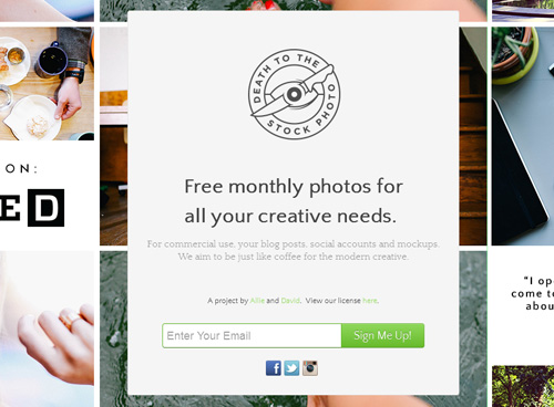 Galería fotos gratis Death to the stock photo