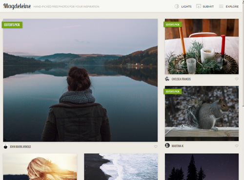 Galería fotos gratis Magdeleine