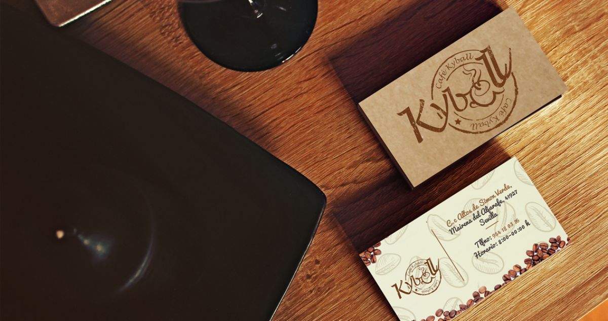 Proyecto de imagen corporativa Café Kyball