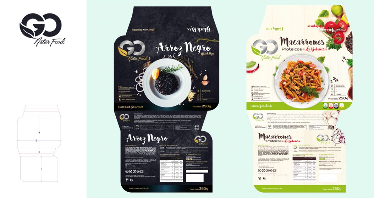 Portafolio: Go Nature Food  - Diseño de Portada