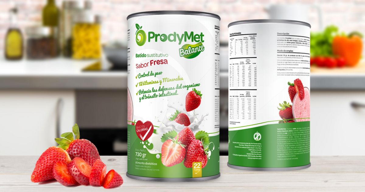 packaging batidos nutritivos