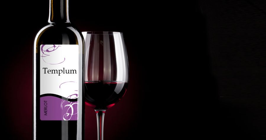 Diseño Etiquetas Vino Templum