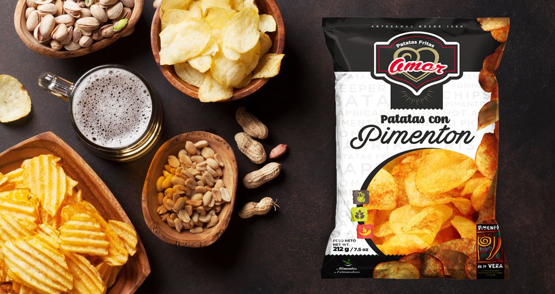 Aperitivos Amor - Patatas con Pimentón