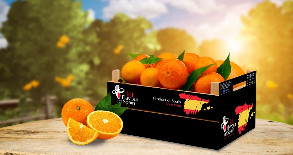 Packaging Caja naranjas