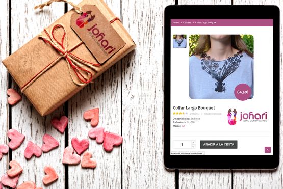 Foto principal Tienda Online responsive en dispositivo tablet